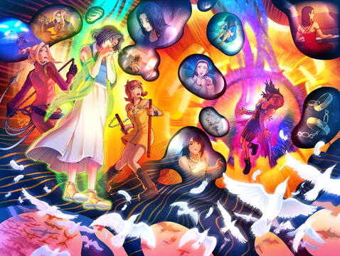 Final Fantasy VIII (Lucida Sidera zine)